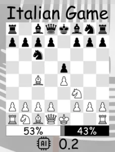 study chess openings visually with winrate and stockfish score